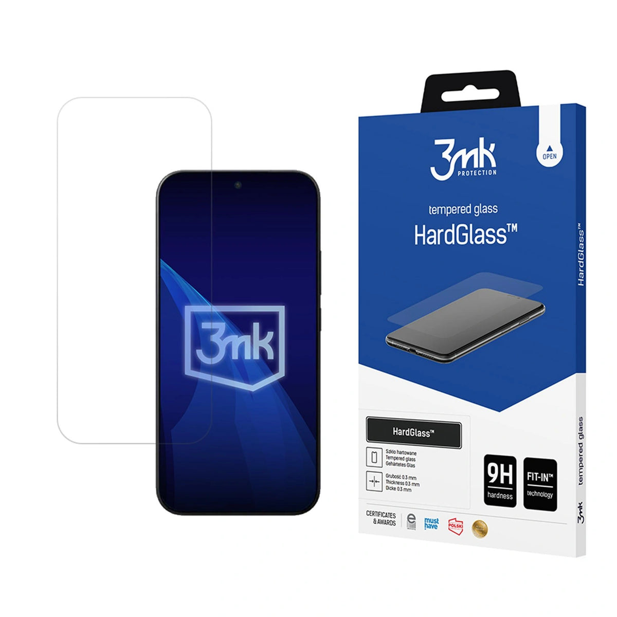 Szkło hartowane 3mk HardGlass na Xiaomi 17
