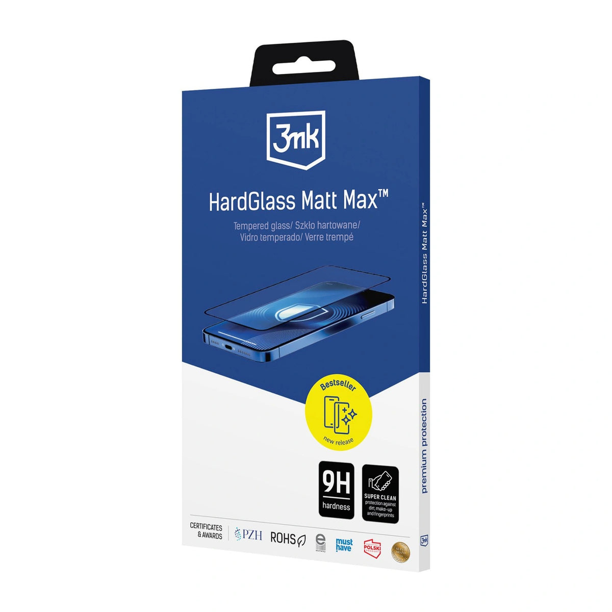 Szkło hartowane 3mk HardGlass Matt Max na Samsung Galaxy S26 – zdjęcie 14