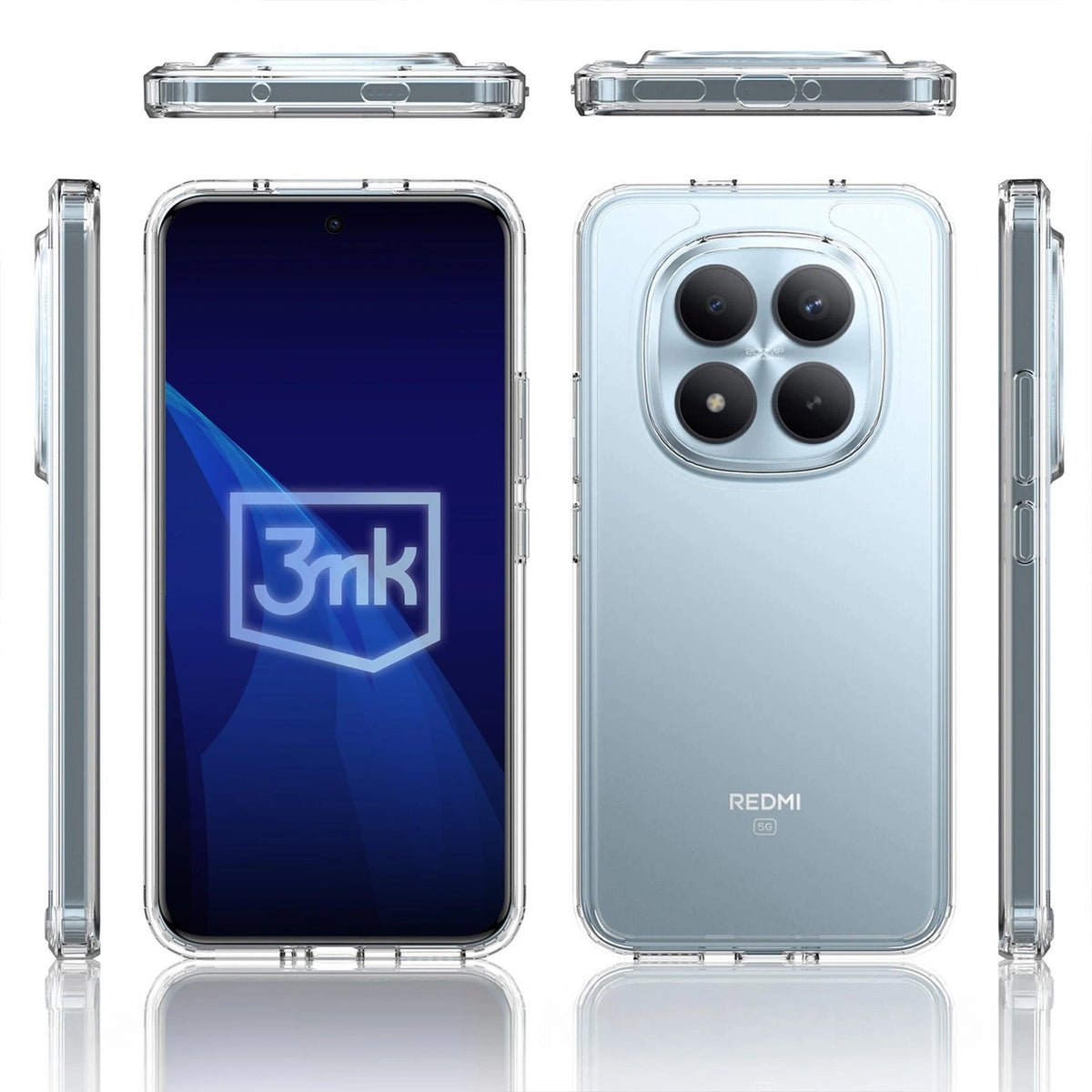Etui 3mk Armor Case na Xiaomi Redmi Note 15 Pro+ 5G - przezroczyste – zdjęcie 8