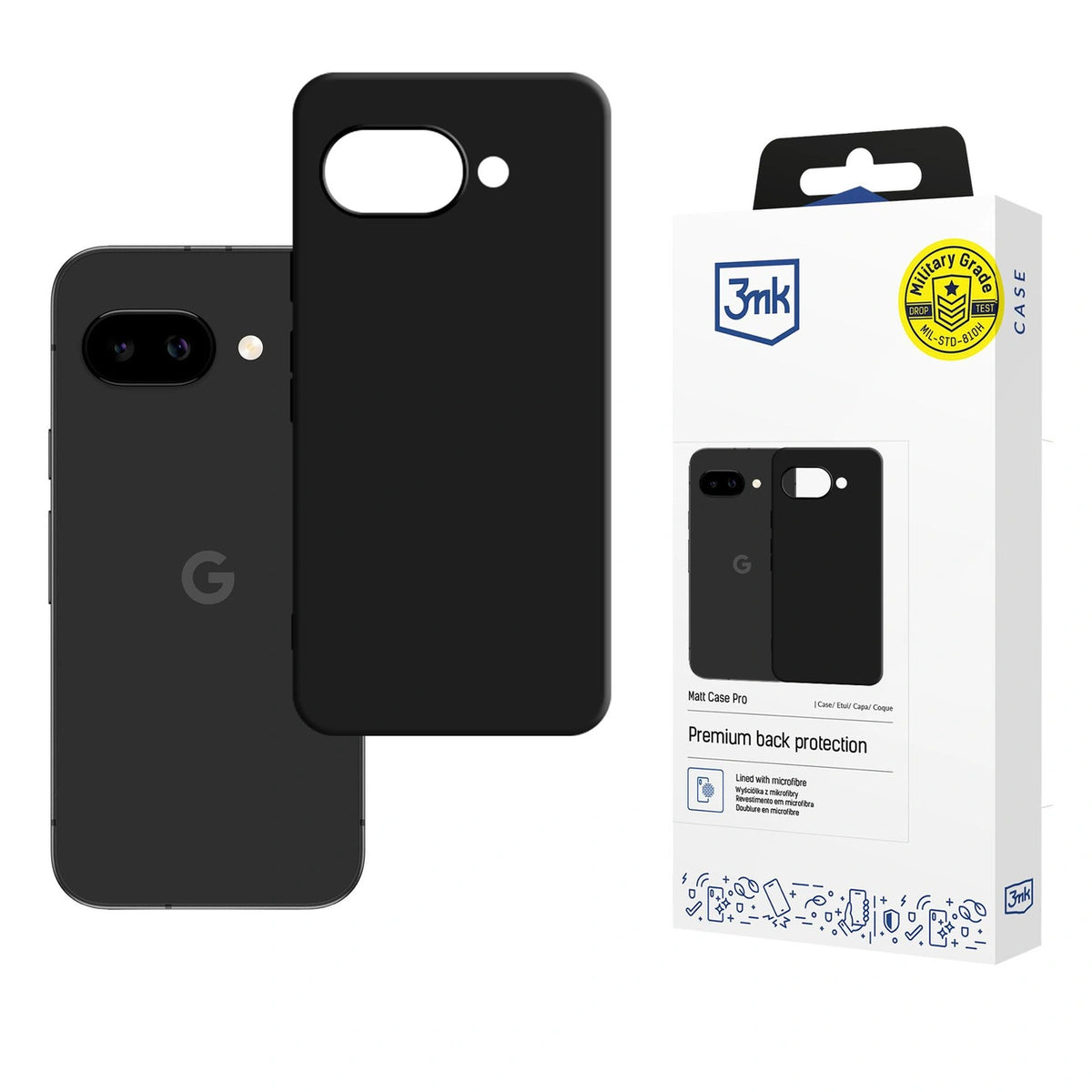 Etui 3mk Matt Case Pro na Google Pixel 10A - 3mk Matt Case Pro