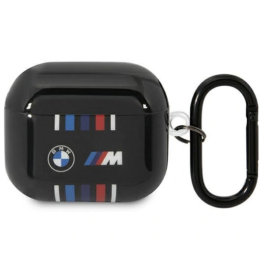 BMW BMA322SWTK AirPods 3 gen coverczarny/black Multiple Colored Lines