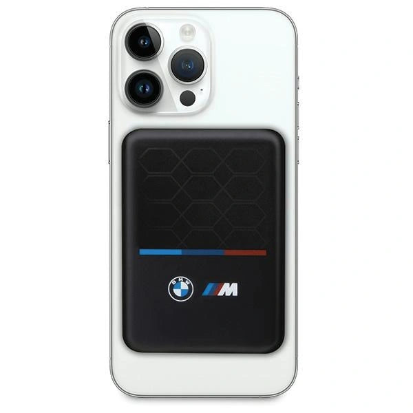 Powerbank indukcyjny BMW M Collection MagSafe 15W 3000mAh - czarne – zdjęcie 2