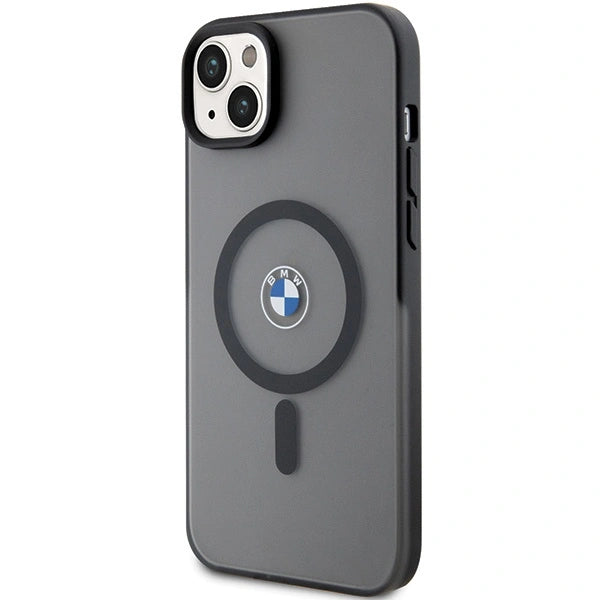 Etui BMW Signature MagSafe na iPhone 14 Plus/ 15 Plus - czarne – zdjęcie 2