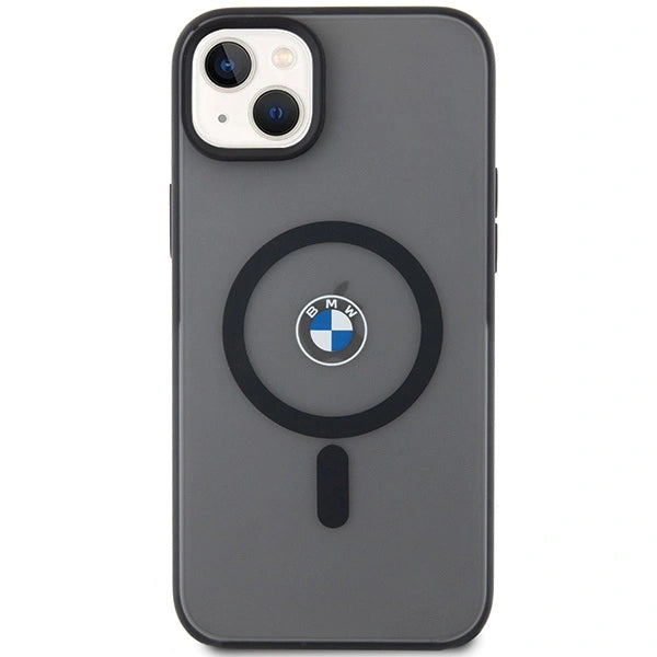 Etui BMW Signature MagSafe na iPhone 14 Plus/ 15 Plus - czarne – zdjęcie 3