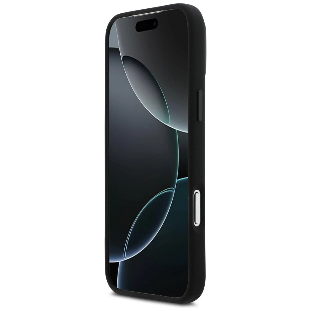 Etui BMW M Silicon Horizontal Line MagSafe na iPhone 17 Pro Max - czarne – zdjęcie 5