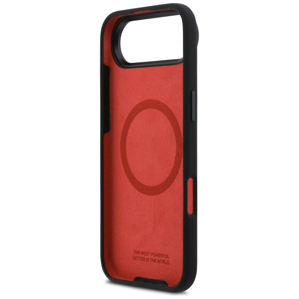 Etui BMW M Silicon Horizontal Line MagSafe na iPhone Air - czarne – zdjęcie 7