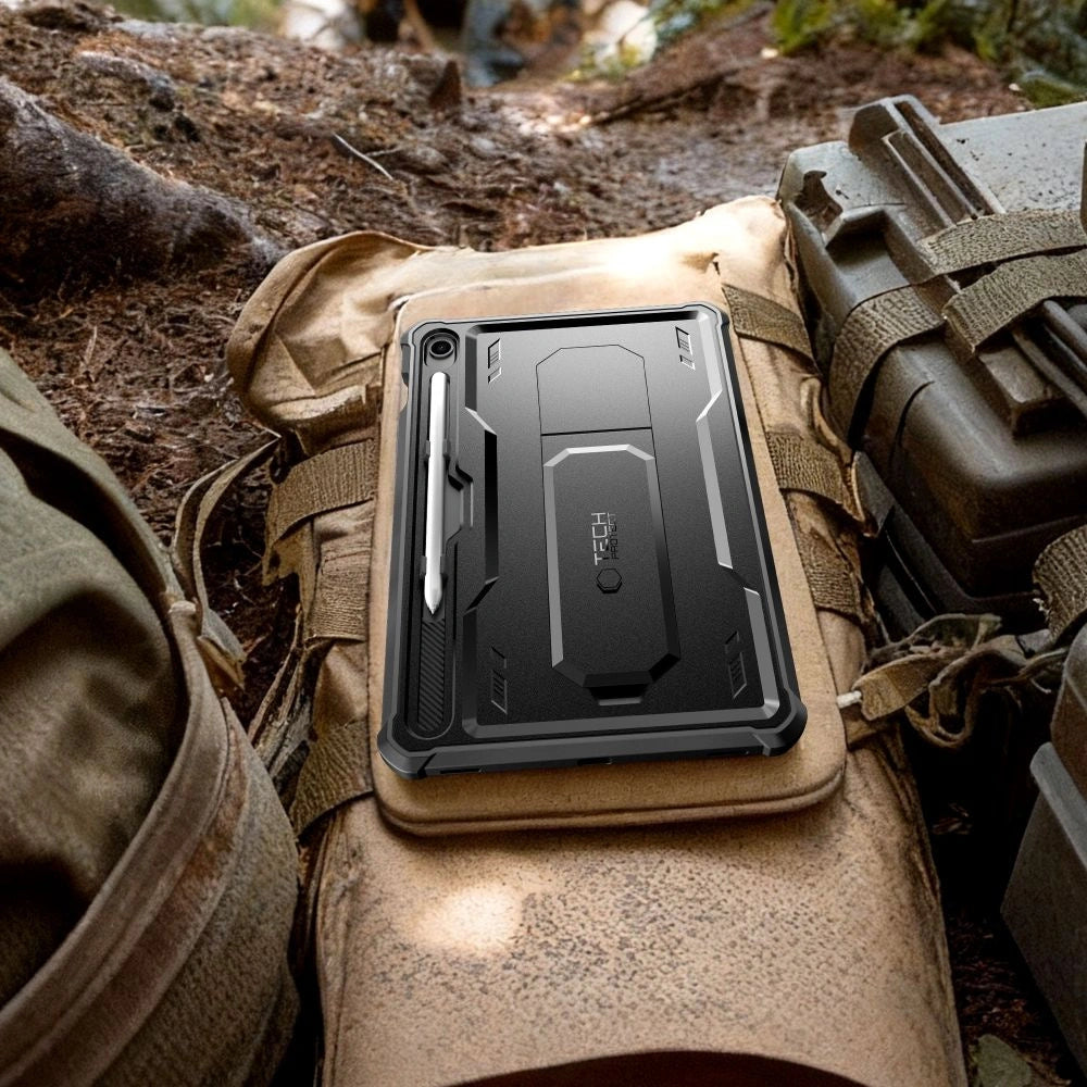 Etui Tech-Protect Kevlar Pro na Samsung Galaxy Tab S9 - czarne – zdjęcie 7