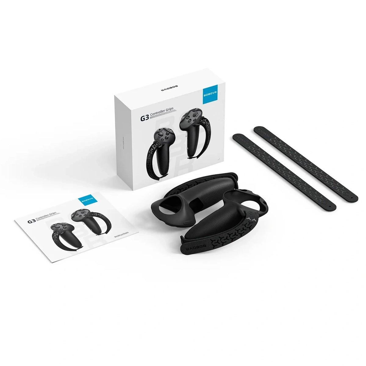 Uchwyty na kontrolery BoboVR G3 do Meta Quest 3 i 3S - czarne – zdjęcie 6