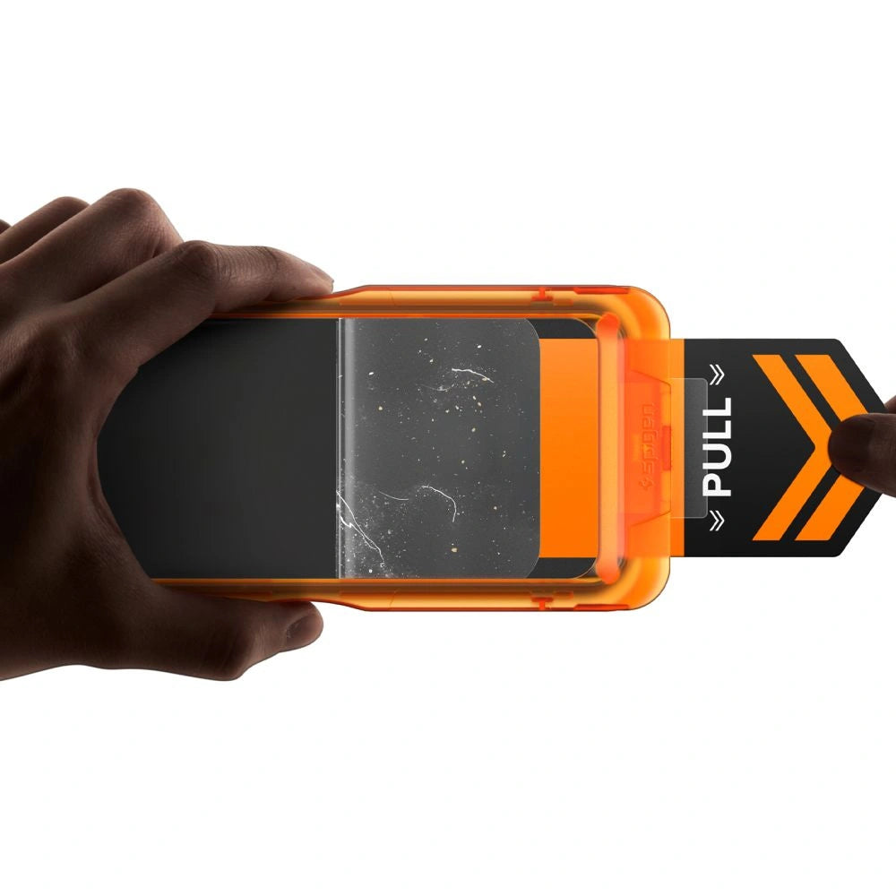 Szkło hartowane Spigen Glas.tR AlignMaster Slim 3-Pack na iPhone 17 – zdjęcie 4