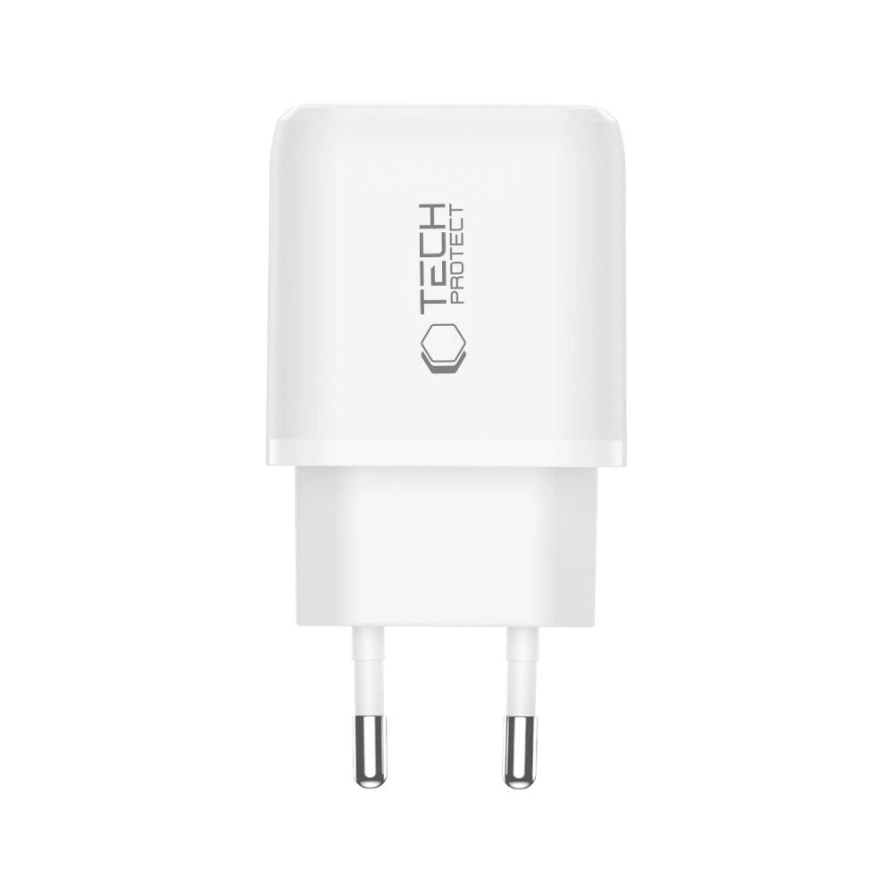 Ładowarka sieciowa Tech-Protect NCA45W-GAN 2-Port 45W - biała – zdjęcie 4