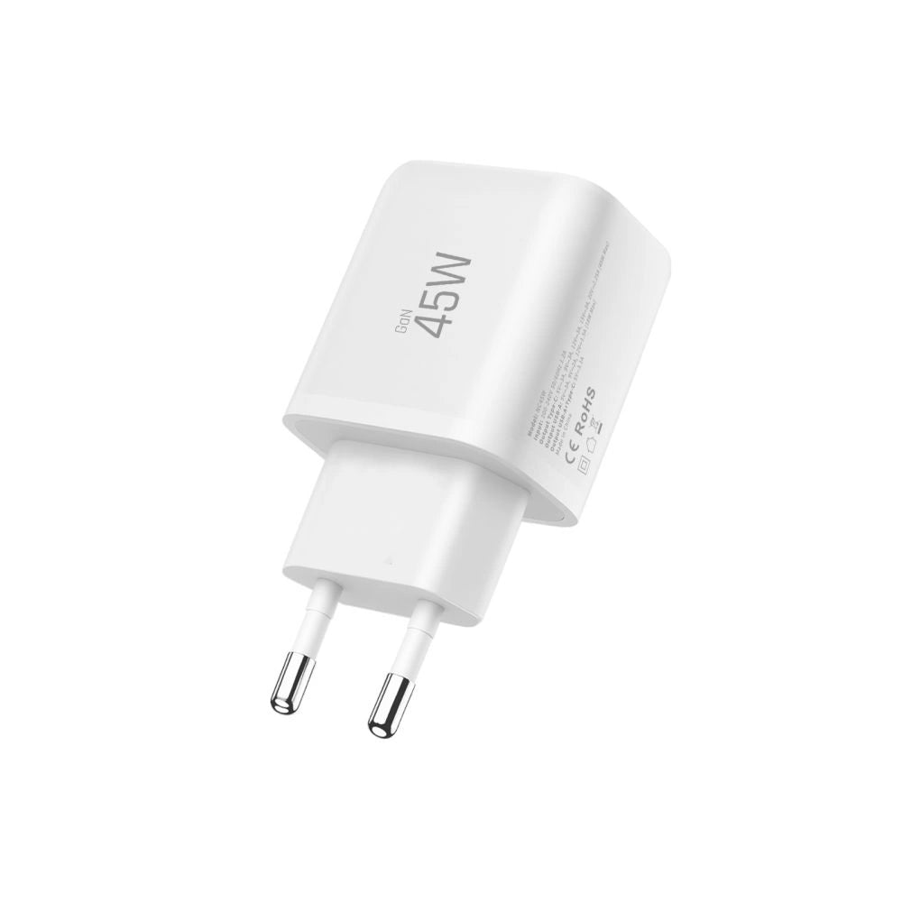 Ładowarka sieciowa Tech-Protect NCA45W-GAN 2-Port 45W - biała – zdjęcie 5