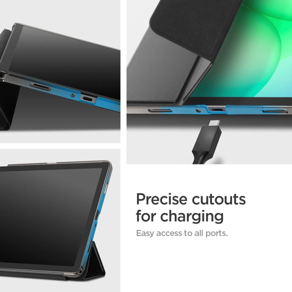 Etui Spigen Smart Fold na Samsung Galaxy Tab A9+ / A11+ - czarne – zdjęcie 15