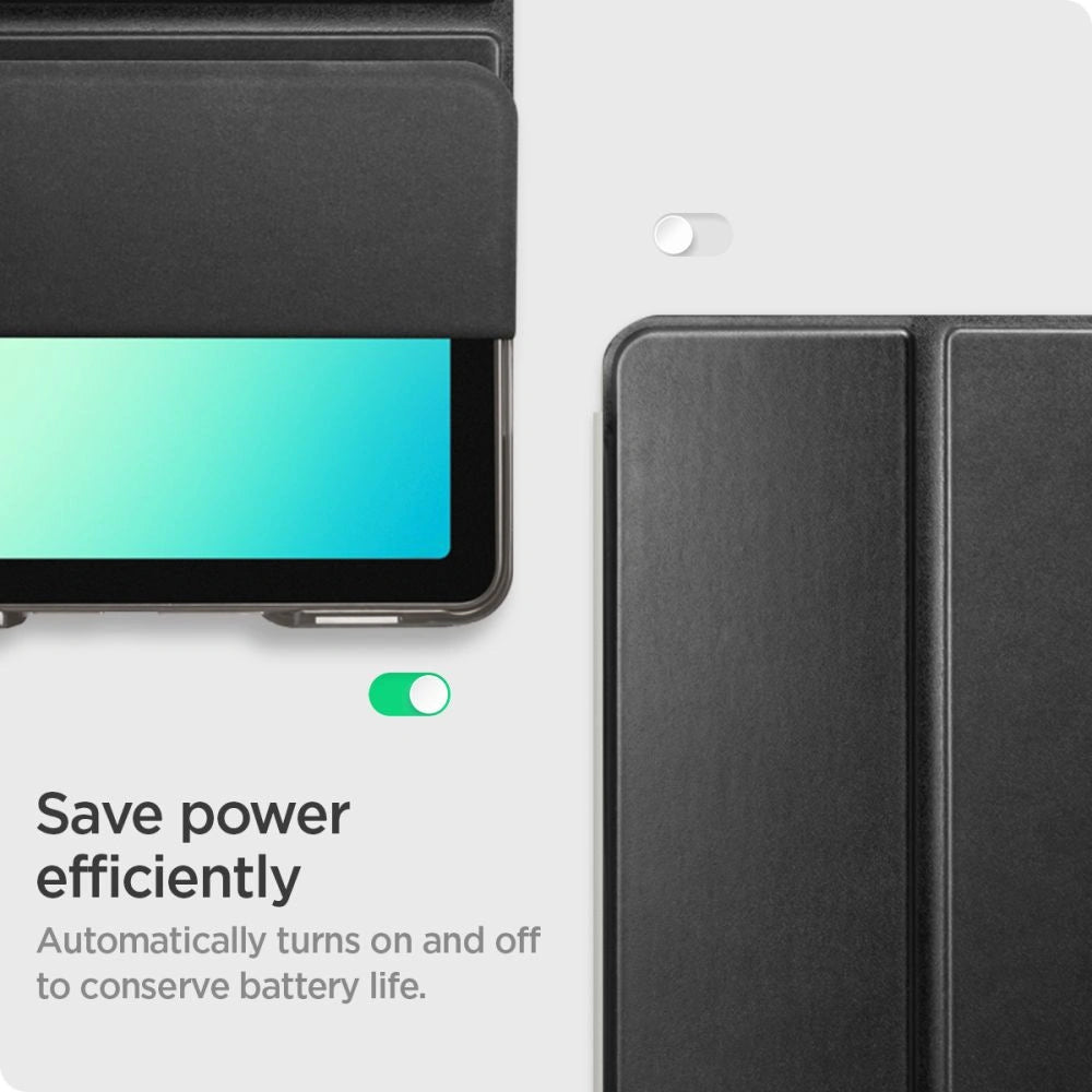 Etui Spigen Smart Fold na Samsung Galaxy Tab A9+ / A11+ - czarne – zdjęcie 16