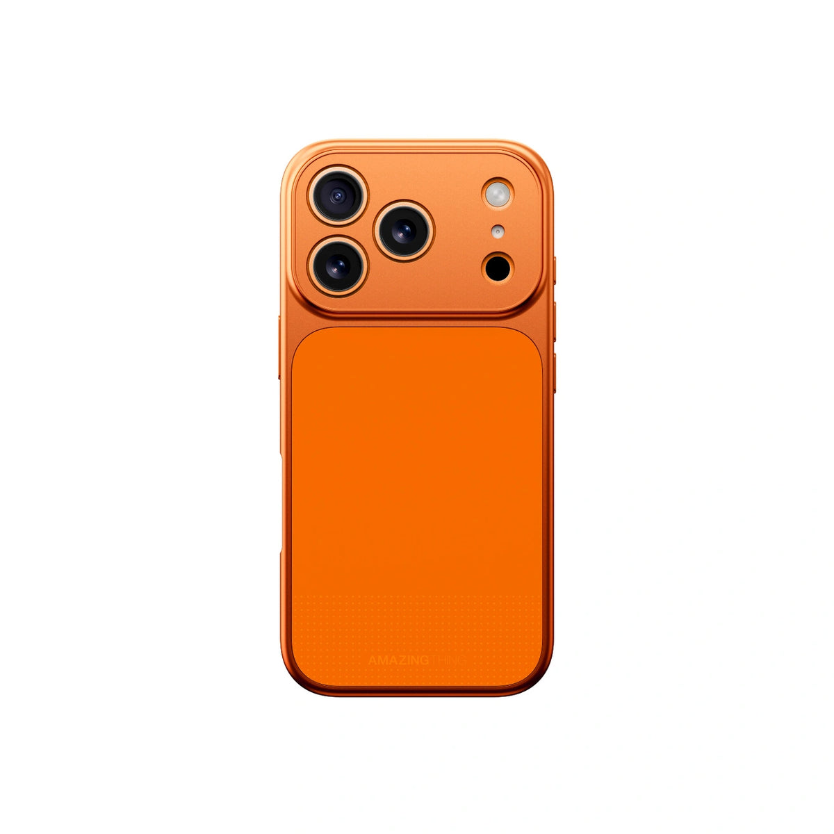 Etui AMAZINGTHING Minimal Mag Full Cover na iPhone 17 Pro - pomarańczowe