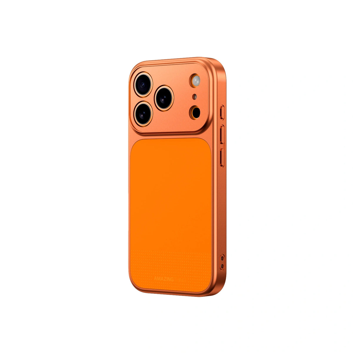 Etui AMAZINGTHING Minimal Mag Full Cover na iPhone 17 Pro - pomarańczowe – zdjęcie 3