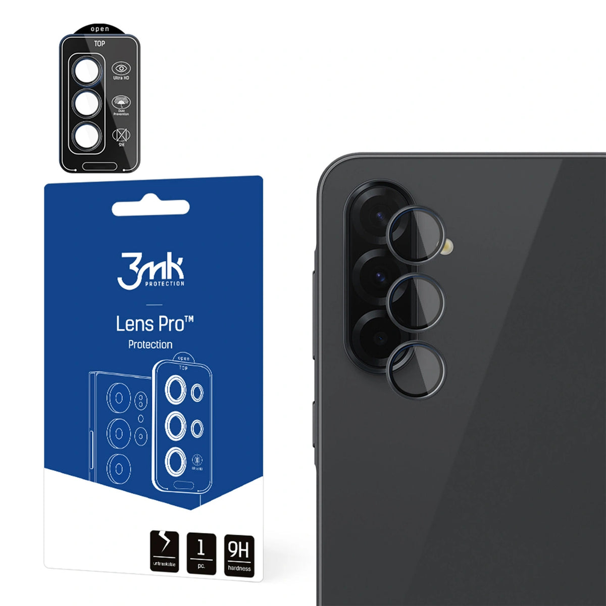 Szkło hybrydowe 3mk Lens Protection Pro na Samsung Galaxy A37 / A57 5G