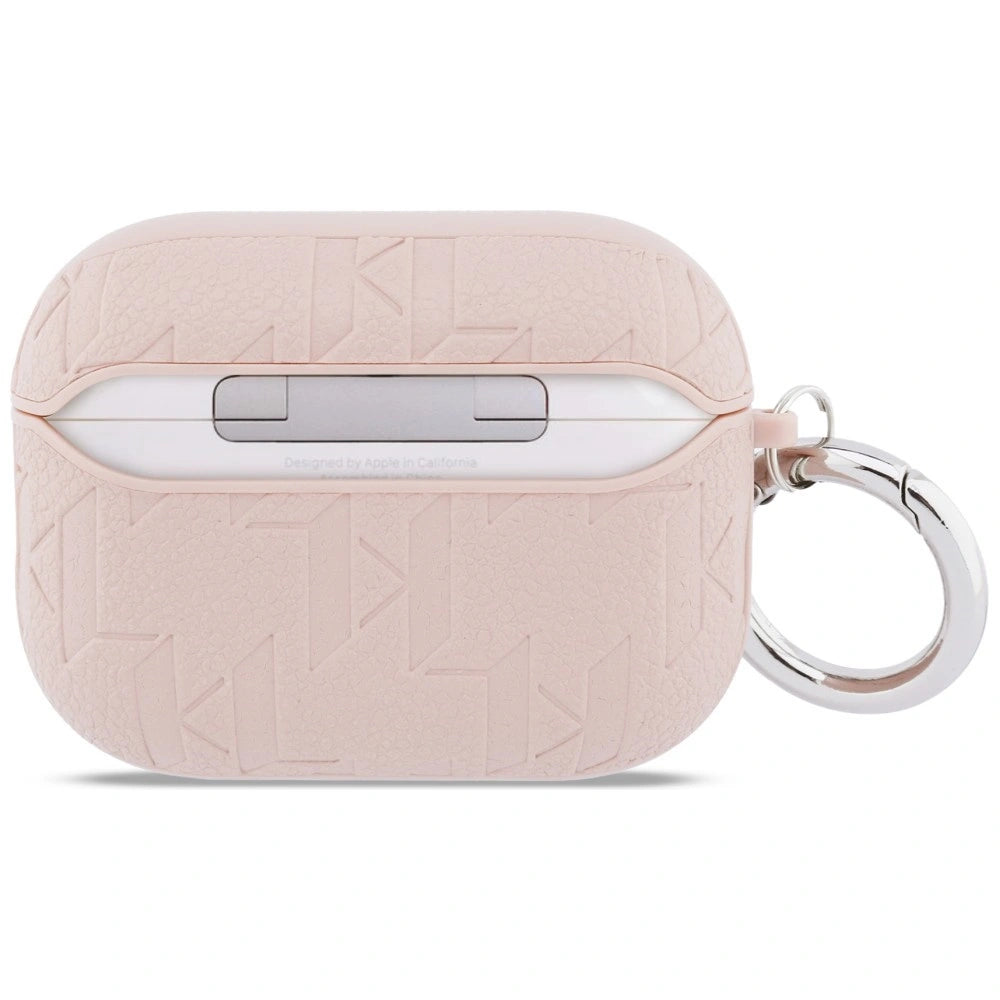 Etui Karl Lagerfeld Monogram Karl Head na AirPods Pro 3 - różowe – zdjęcie 2