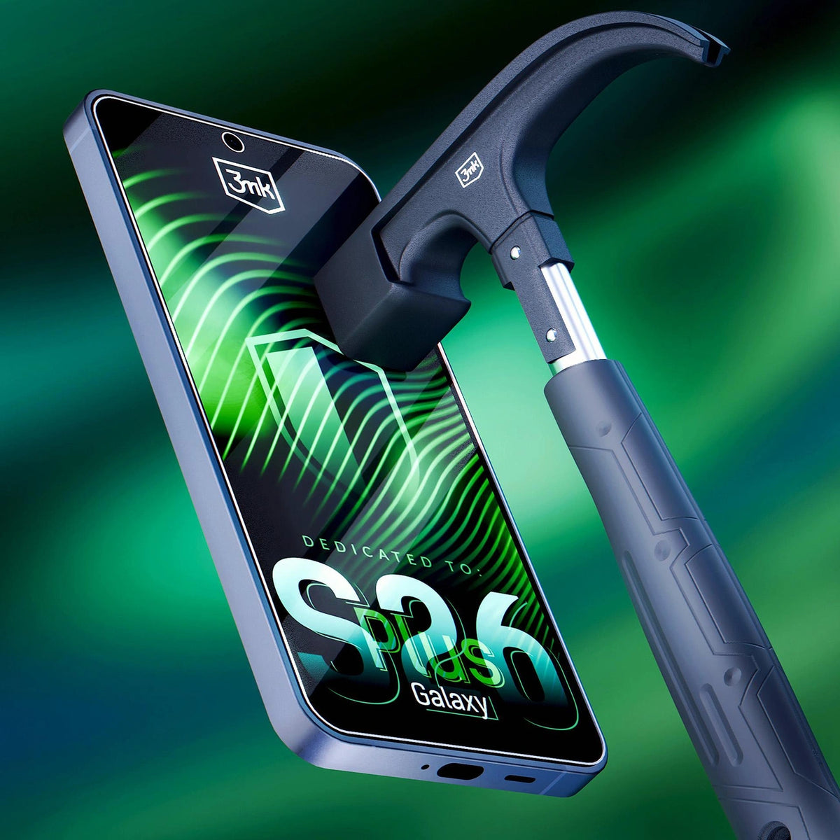 Szkło hybrydowe 3mk FlexibleGlass na Samsung Galaxy S26+ – zdjęcie 14