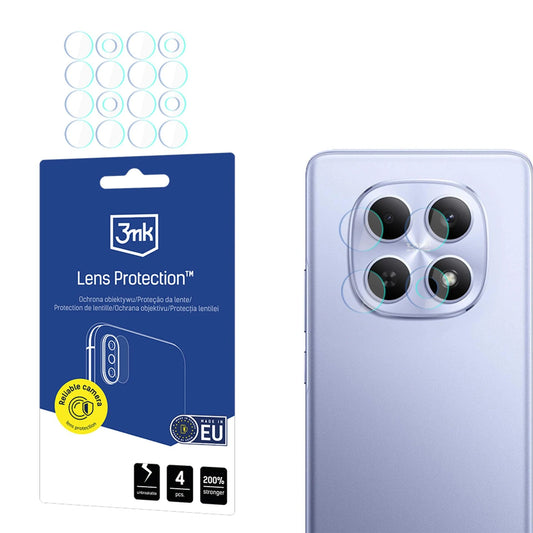 Szkło hybrydowe na obiektyw aparatu 3mk na Xiaomi Redmi Note 15 4G / 5G