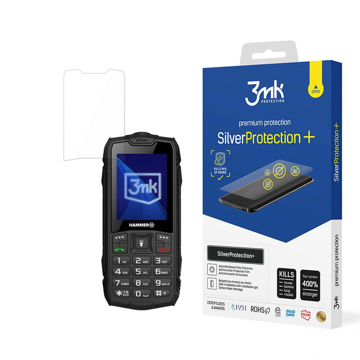 Folia ochronna 3mk SilverProtection+ na MyPhone Hammer Rock