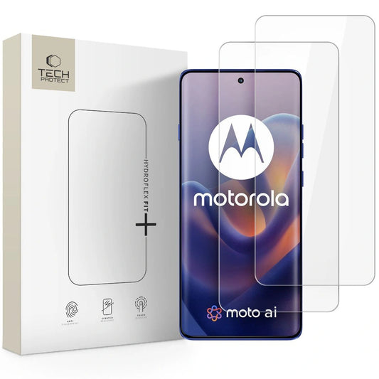 Folia hydrożelowa Tech-Protect Hydro flex+ 2-Pack na Motorola Edge 60 / 60 PRO / 60 Fusion