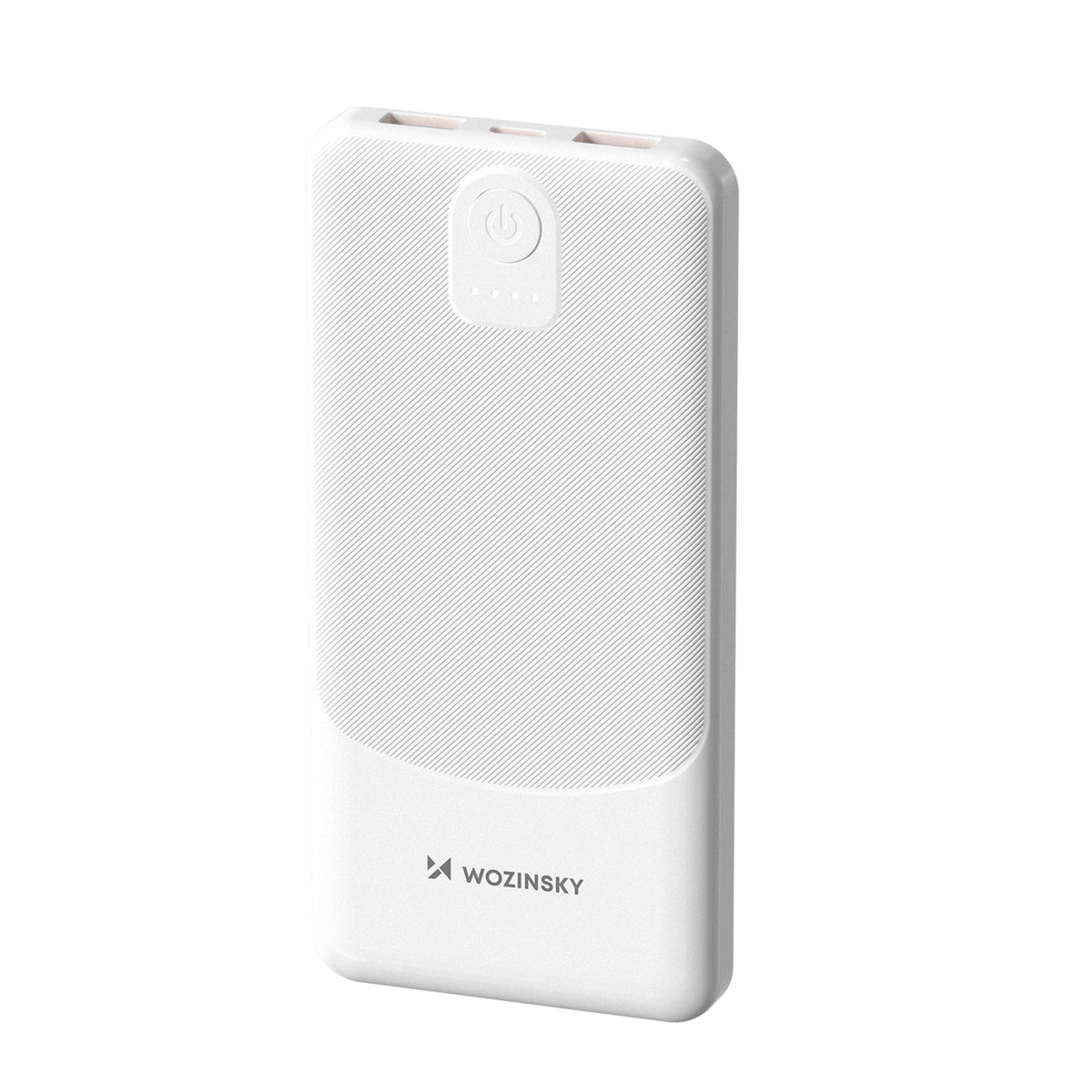 Powerbank Wozinsky Wpower WPBBK-3 10000 mAh 10 W 2x USB-A 2A - biały