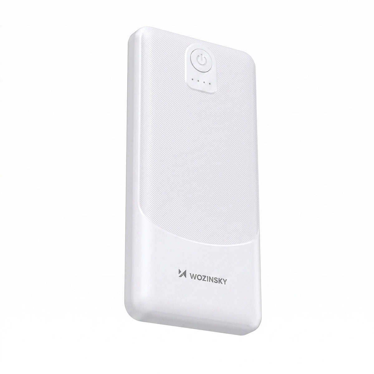 Powerbank Wozinsky Wpower WPBBK-3 10000 mAh 10 W 2x USB-A 2A - biały – zdjęcie 2