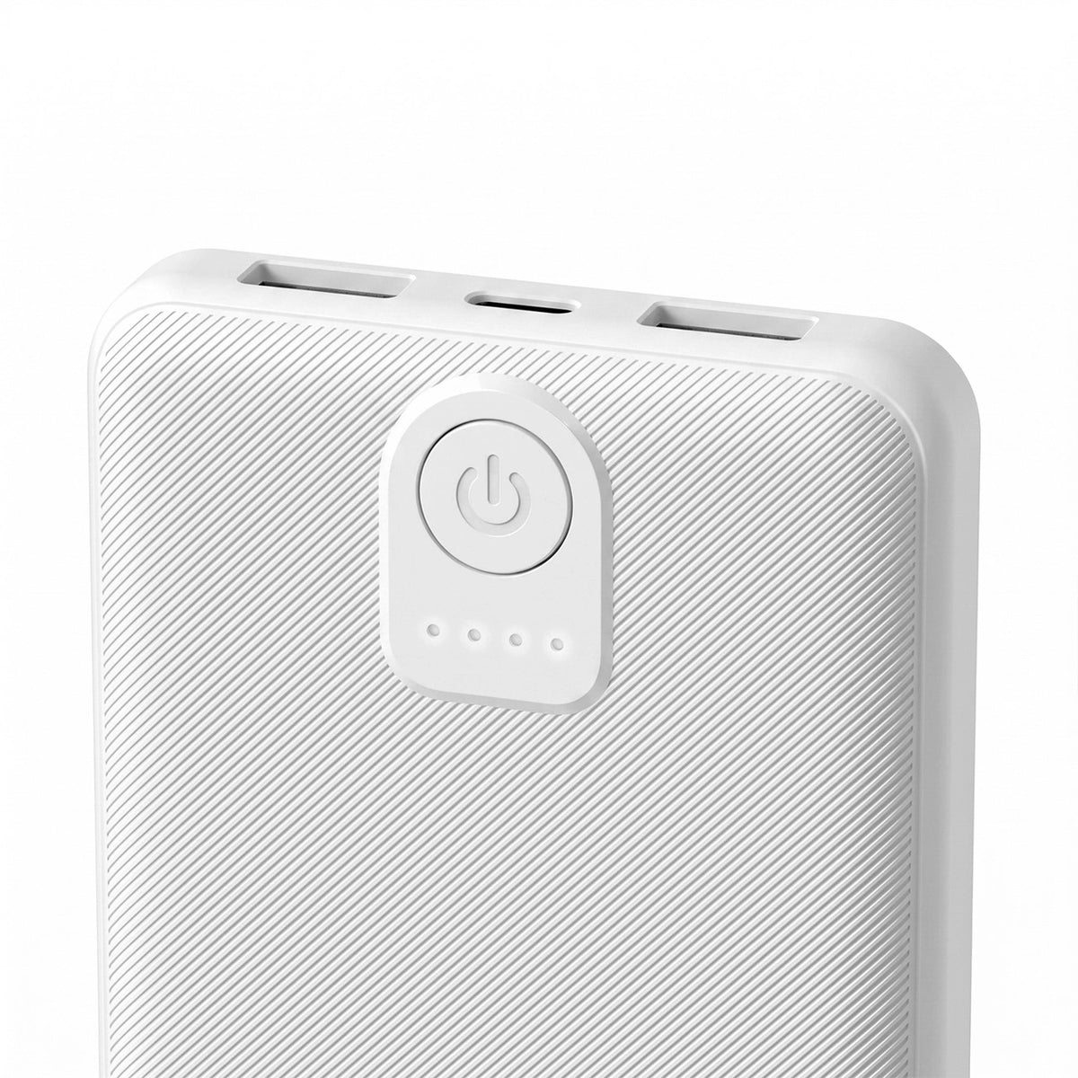 Powerbank Wozinsky Wpower WPBBK-3 10000 mAh 10 W 2x USB-A 2A - biały – zdjęcie 5