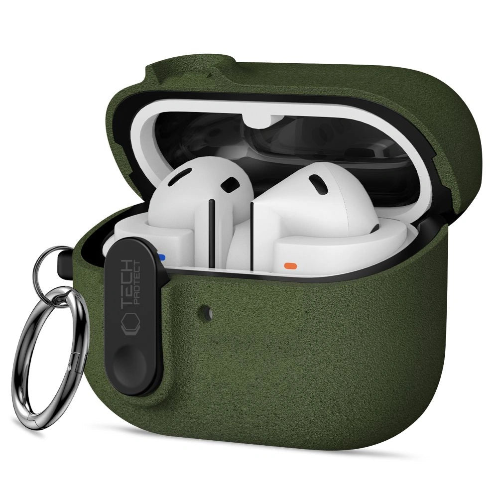 Etui Tech-Protect Slim na Samsung Galaxy Buds 3 / 3 FE / 3 Pro - zielone