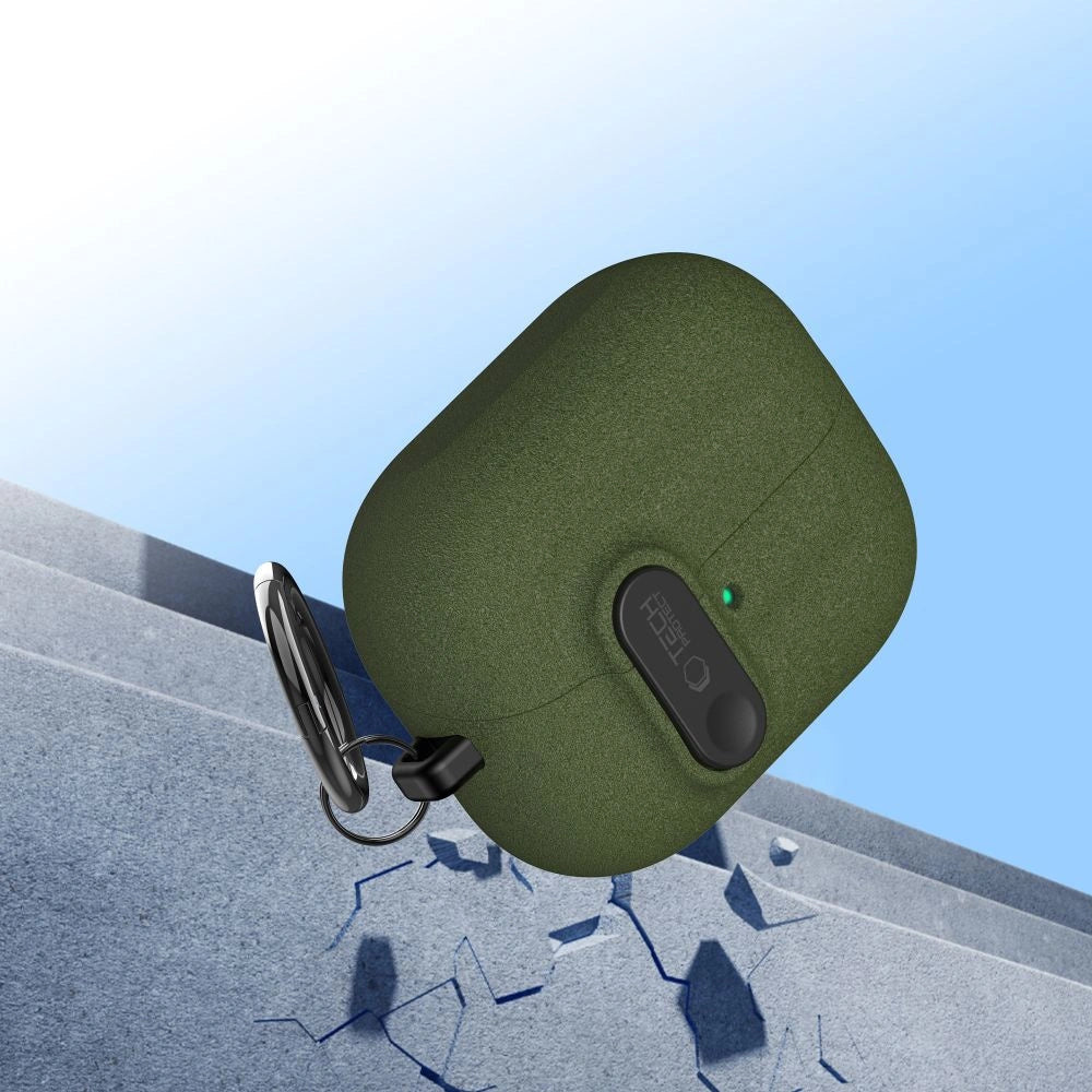 Etui Tech-Protect Slim na Samsung Galaxy Buds 3 / 3 FE / 3 Pro - zielone – zdjęcie 8