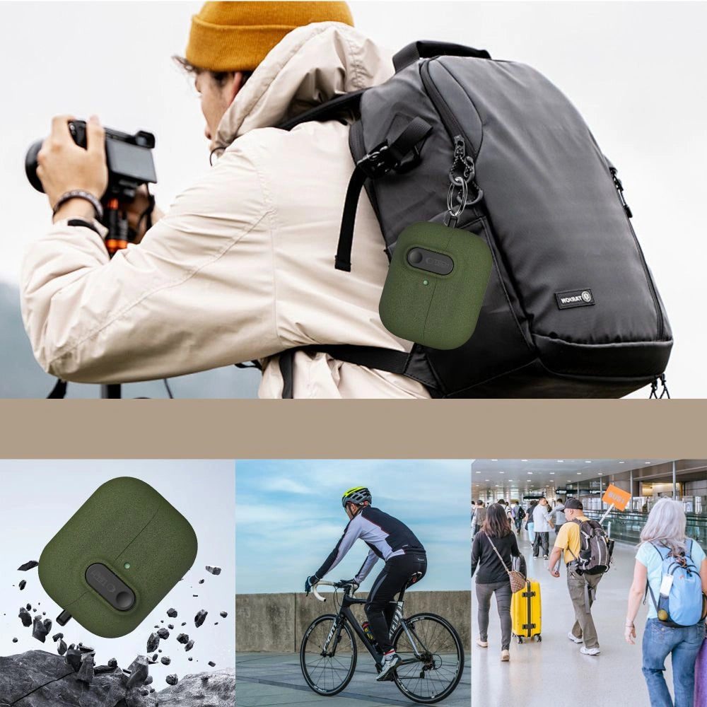 Etui Tech-Protect Slim na Samsung Galaxy Buds 3 / 3 FE / 3 Pro - zielone – zdjęcie 9
