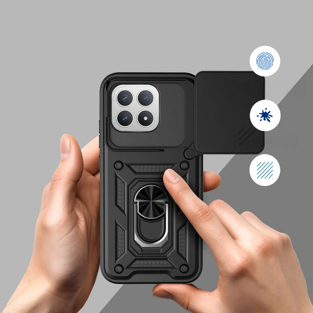 Etui Tech-Protect CamShield Pro na Xiaomi Poco F8 - czarne – zdjęcie 4