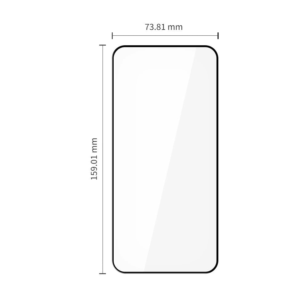 Szkło hartowane Tech-Protect Glass na Xiaomi Redmi Note 15 Pro 5G - czarne – zdjęcie 2