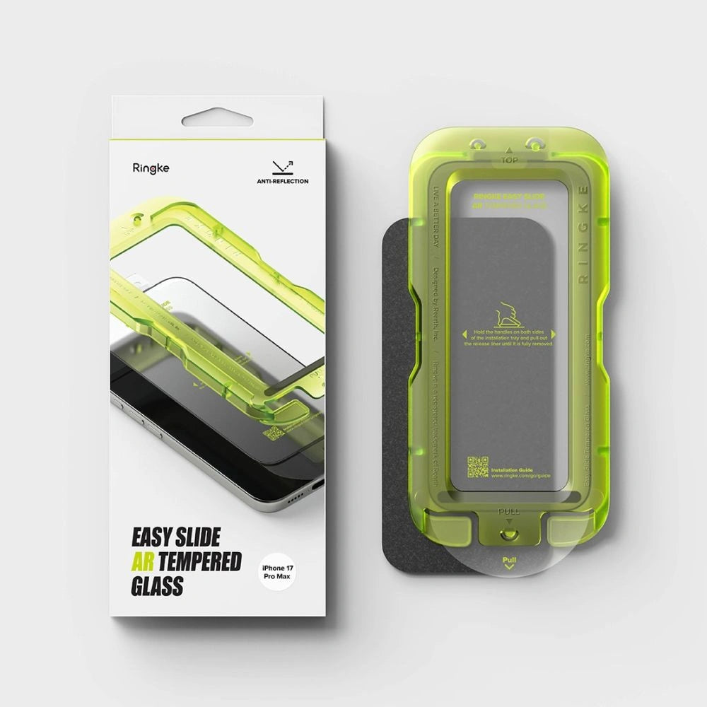 Szkło hartowane Ringke Easy Slide Anti Reflective na iPhone 17 Pro Max – zdjęcie 7