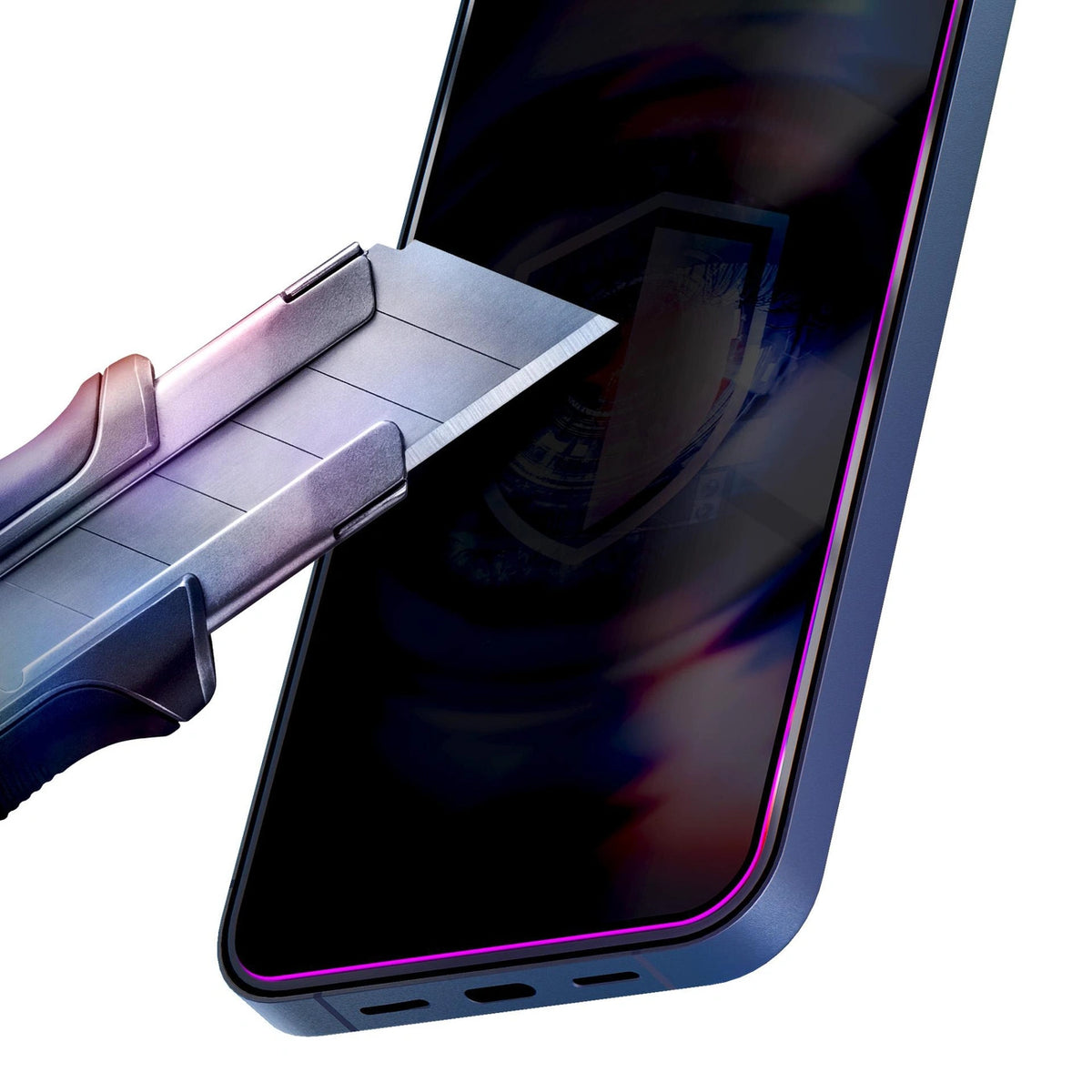 Szkło hartowane 9H z filtrem prywatyzującym 3mk na Samsung Galaxy S26+ – zdjęcie 5