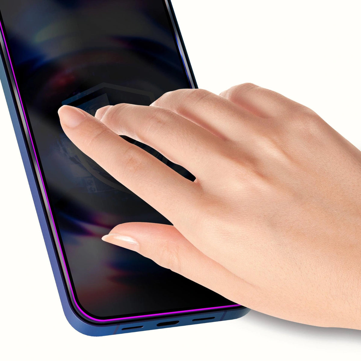 Szkło hartowane 9H z filtrem prywatyzującym 3mk na Samsung Galaxy S26+ – zdjęcie 7
