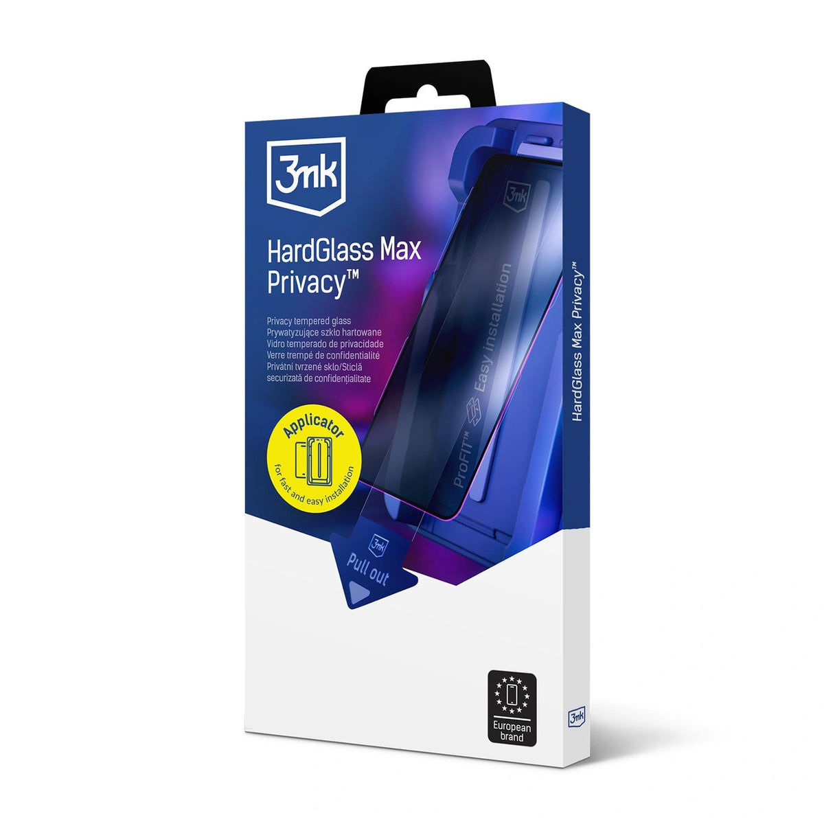 Szkło hartowane 9H z filtrem prywatyzującym 3mk na Samsung Galaxy S26+ – zdjęcie 8