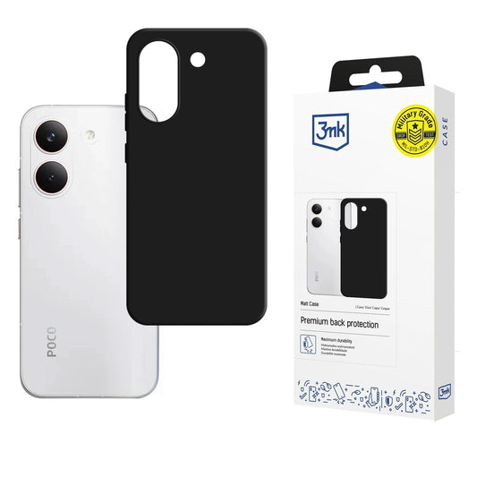 Etui 3mk Matt Case na Xiaomi Poco X8 Pro - czarne