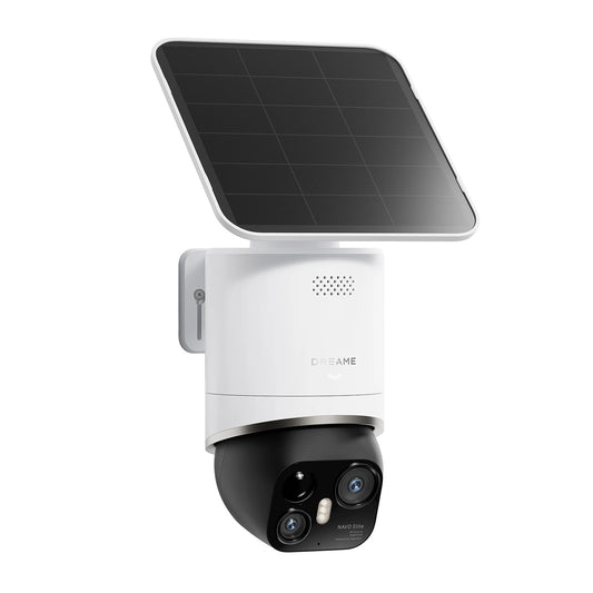 Kamera zewnętrzna Dreame Navo Elite 1 Outcam 360° z panelem - biała