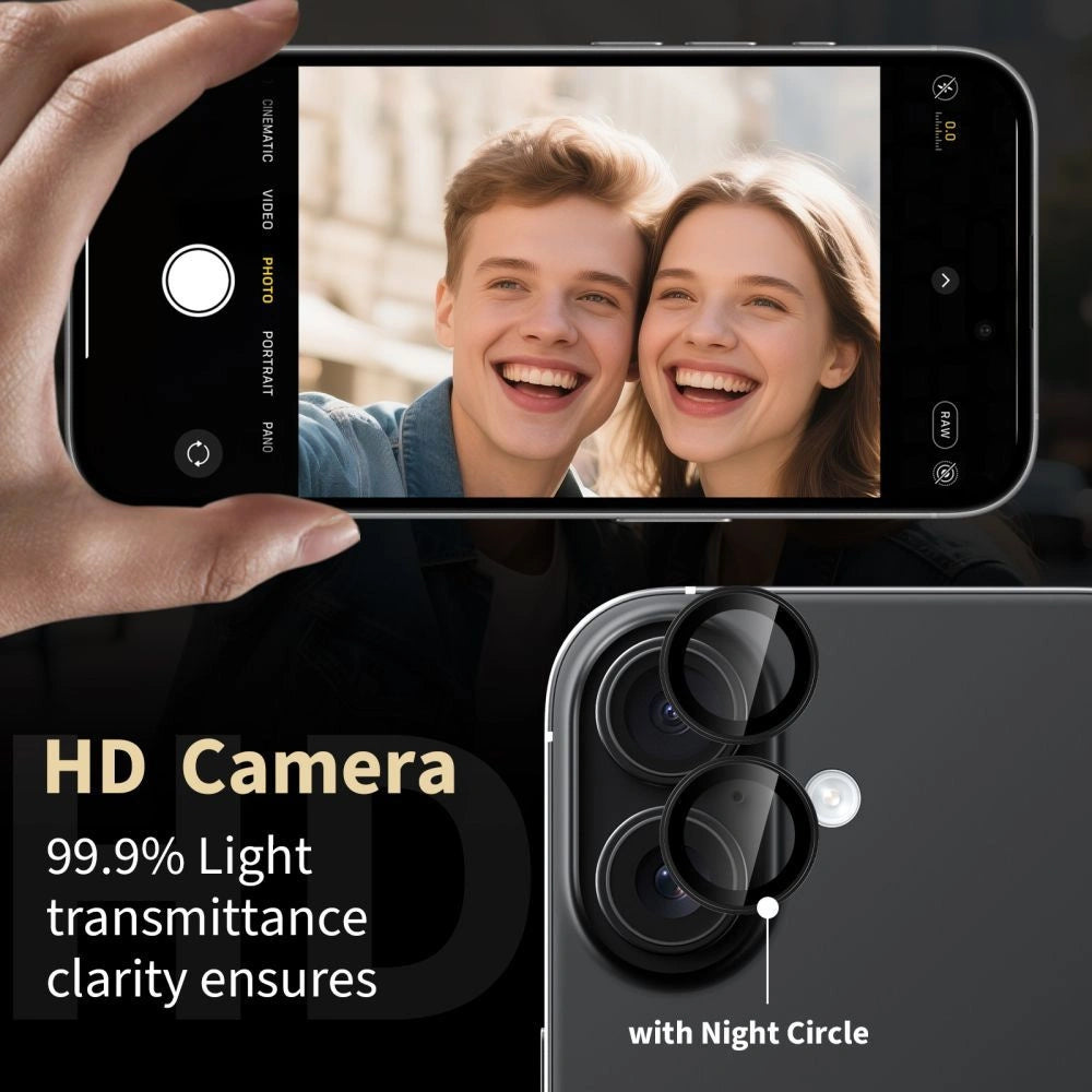 Osłona aparatu na Xiaomi Redmi Note 15 Pro 5G / 15 Pro+ - czarna – zdjęcie 3