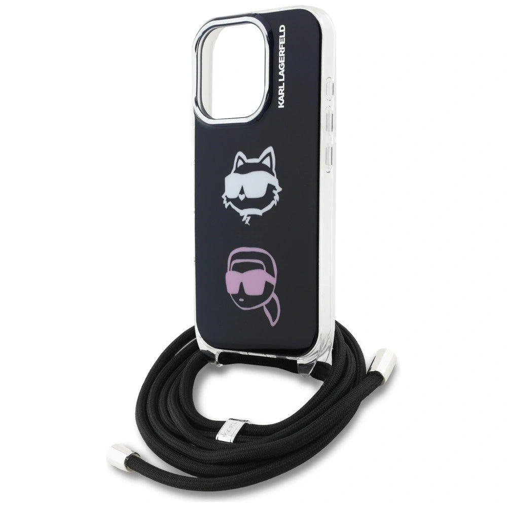 Etui Karl Lagerfeld IML Crossbody na iPhone 16 Pro Max - czarne – zdjęcie 5