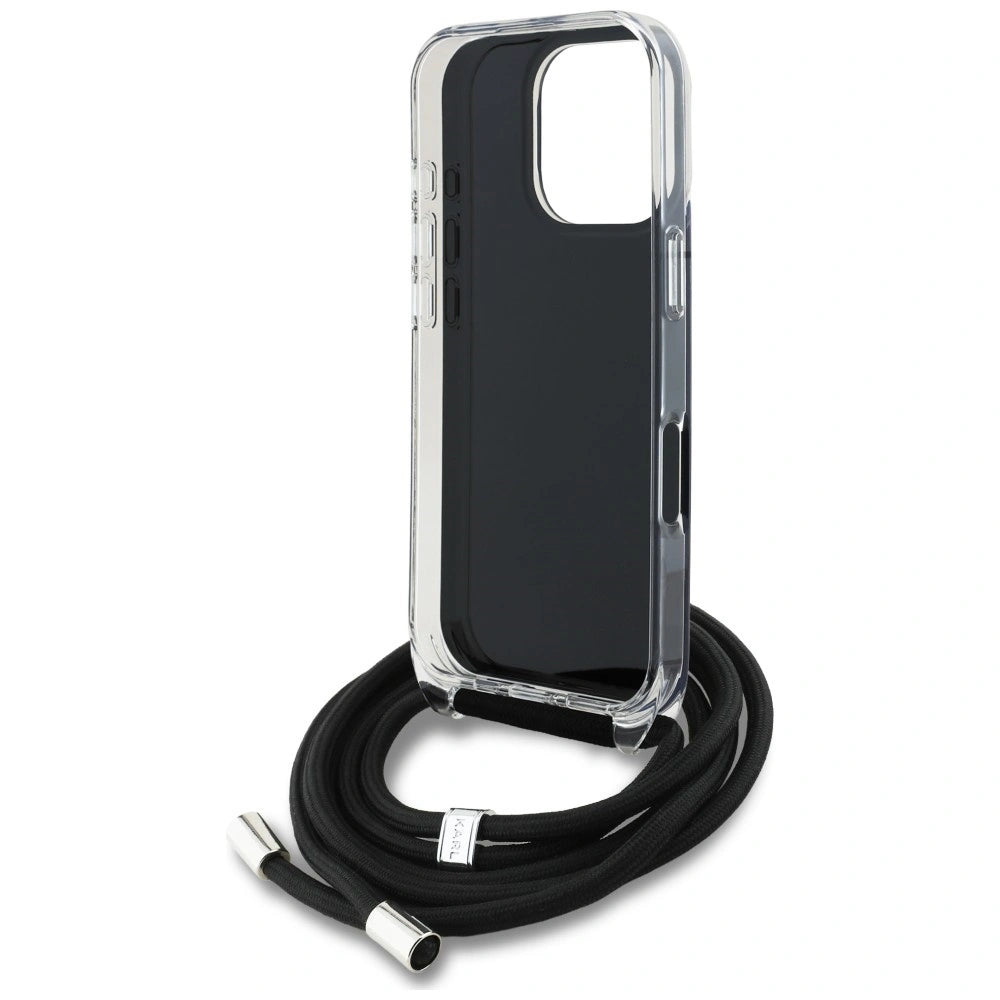 Etui Karl Lagerfeld IML Crossbody na iPhone 16 Pro Max - czarne – zdjęcie 6