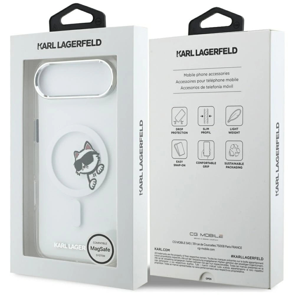 Etui Karl Lagerfeld IML Peekaboo MagSafe na iPhone Air - przezroczyste – zdjęcie 8