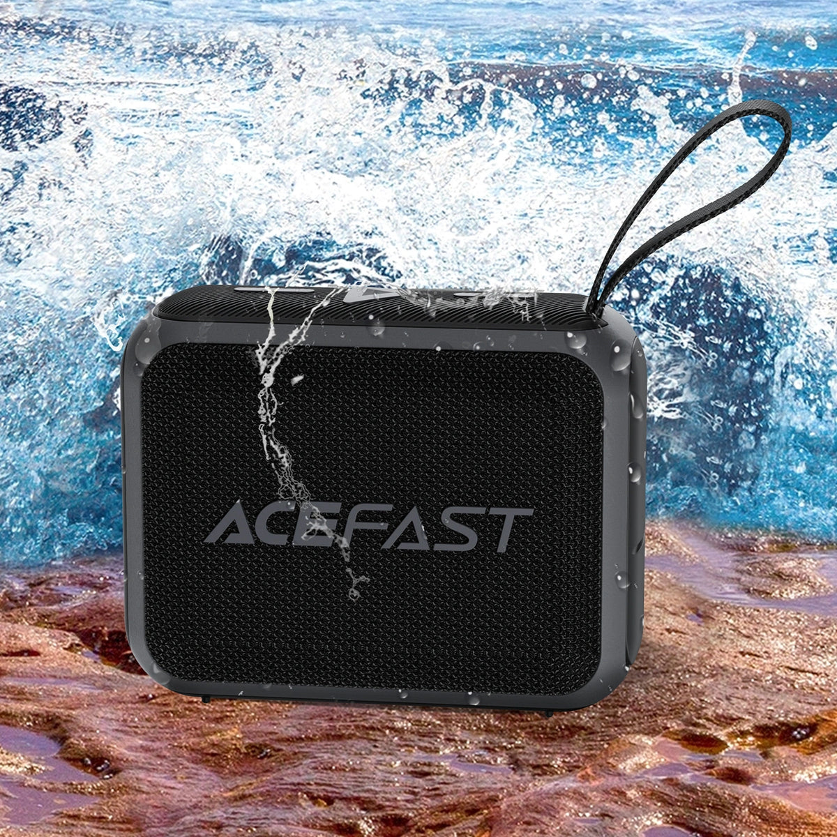 Mini głośnik bezprzewodowy Acefast K4 Go Bluetooth 5.4 - czarny – zdjęcie 8