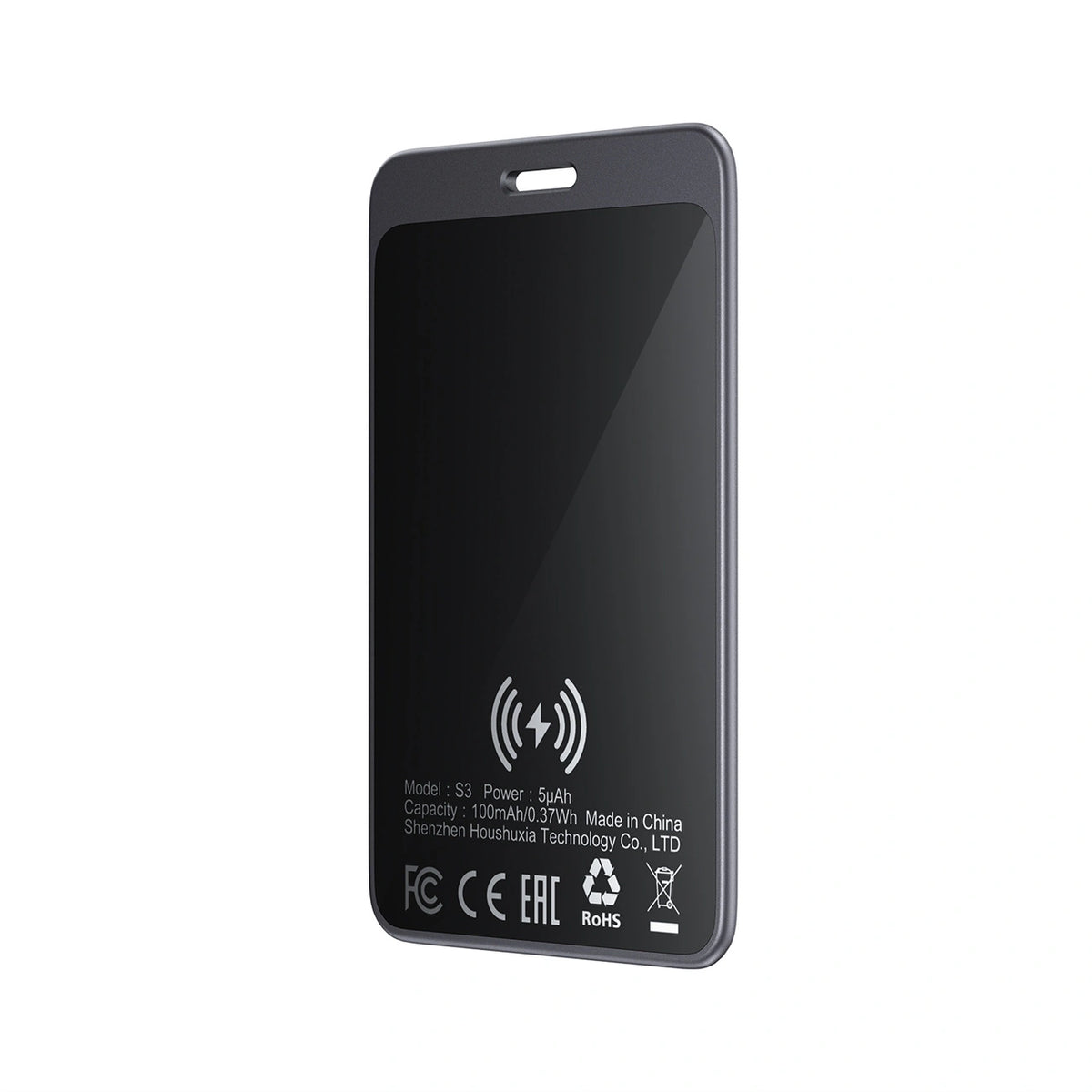 Lokalizator Bluetooth Acefast S3 w formie karty kompatybilny z - szary – zdjęcie 3