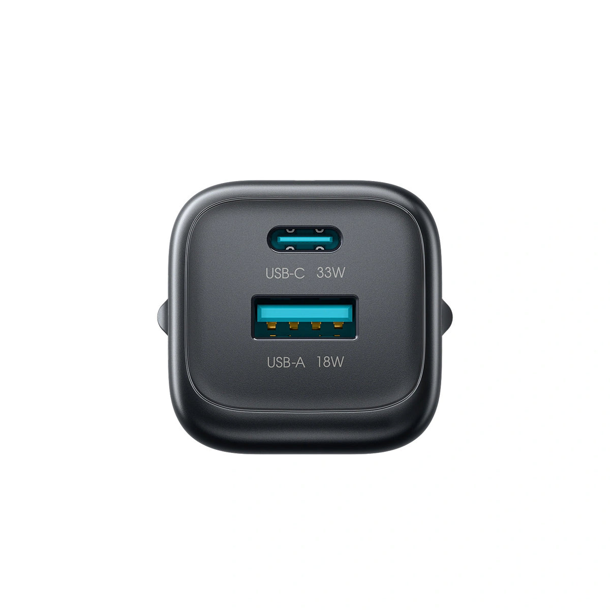 Ładowarka sieciowa Joyroom JR-TG7 33W USB-A + USB-C z do USB-C 1m - czarna – zdjęcie 7