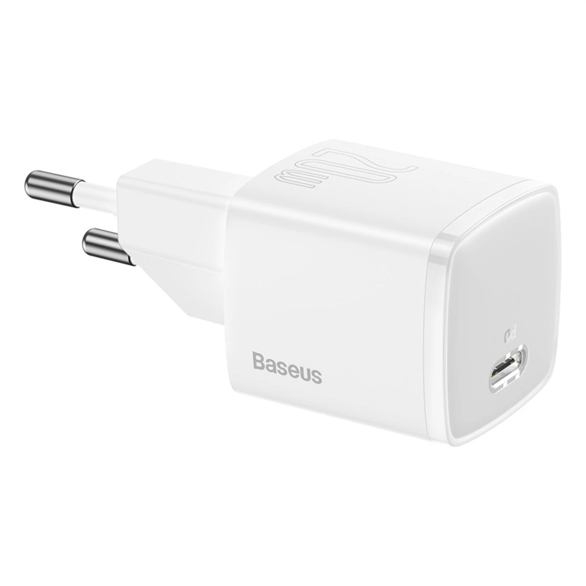 Ładowarka sieciowa Baseus Cube 20W PD USB-C - biała