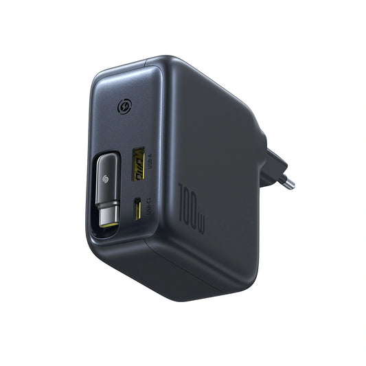 Ładowarka sieciowa Baseus EnerCore CJ11 100W z portami USB-A oraz - czarna