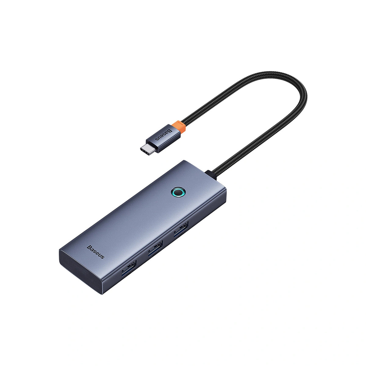 Hub Baseus UltraJoy Series 5w1 do 1x HDMI4K@30Hz+ 4 x USB-A 3.0 - szary – zdjęcie 5