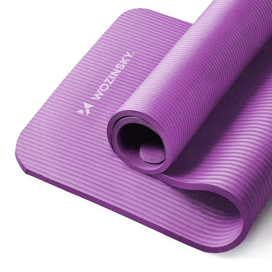 Mata do ćwiczeń Wozinsky WNSP-15F 183 x 61 x do jogi i fitness - fioletowa